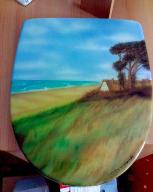 Toilettdeckel -Provence